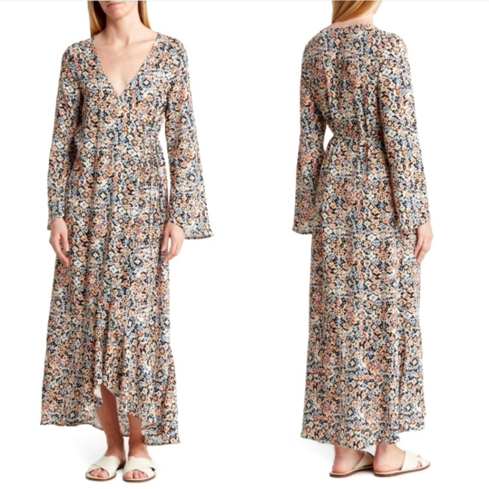 Maaji Glowy Moonbow Long Sleeve Cover-Up Dress